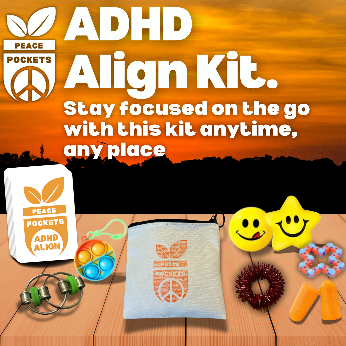 PeacePockets - ADHD Align kit