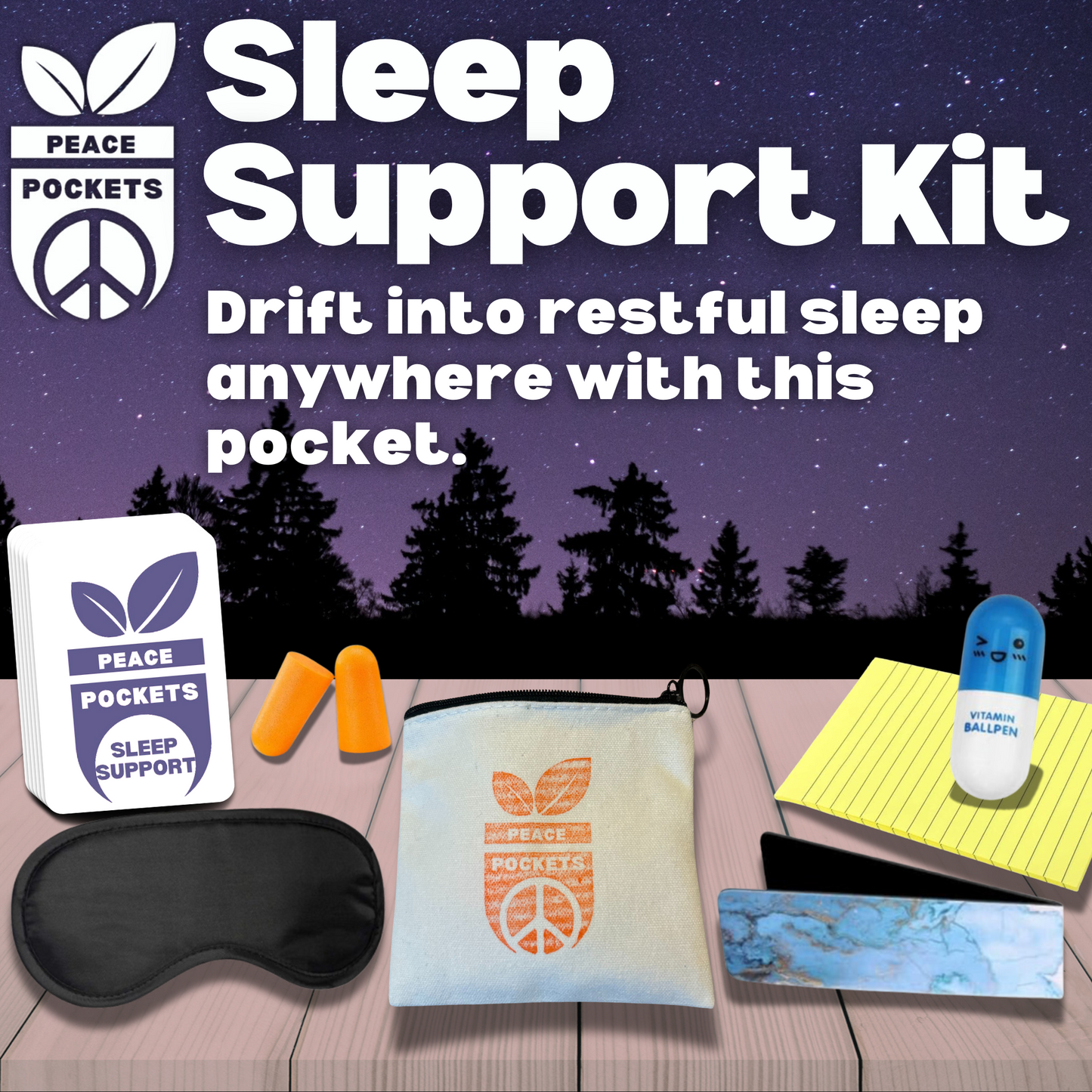 PeacePockets - Sleep Support kit